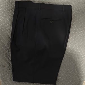 Ralph Lauren navy wool dress pants